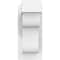 Ekena Millwork Carmel Architectural Grade PVC Outlooker with Block Ends, 7"W X 16"D X 16"H OUTP07X16X16CAR05 - alternate 3